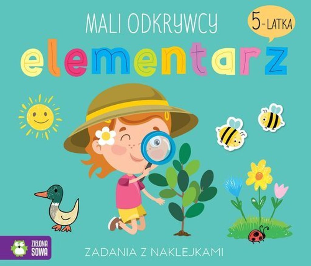 Mali odkrywcy Elementarz 5 latka Opracowanie zbiorowe (Buch auf Polnisch)