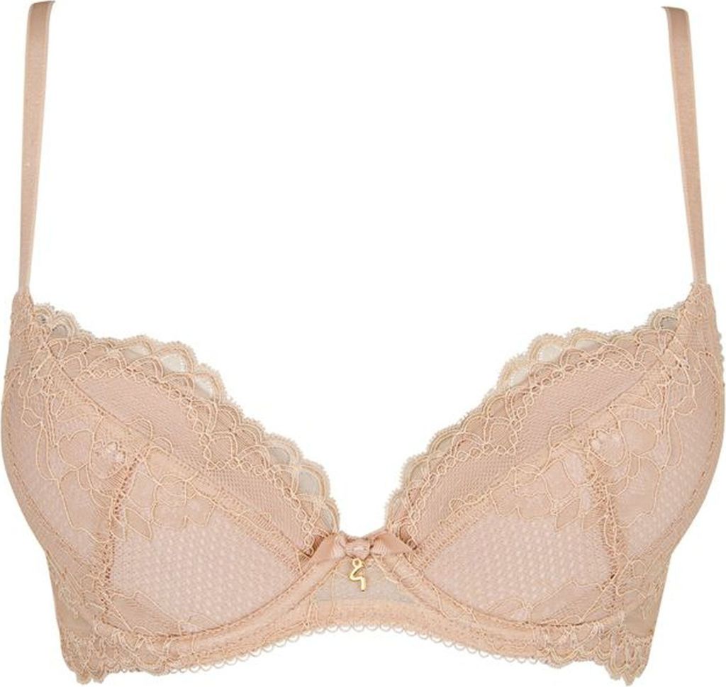Gossard Wonderbra Push-Up Bh 7711 Huid - größe 80 / E