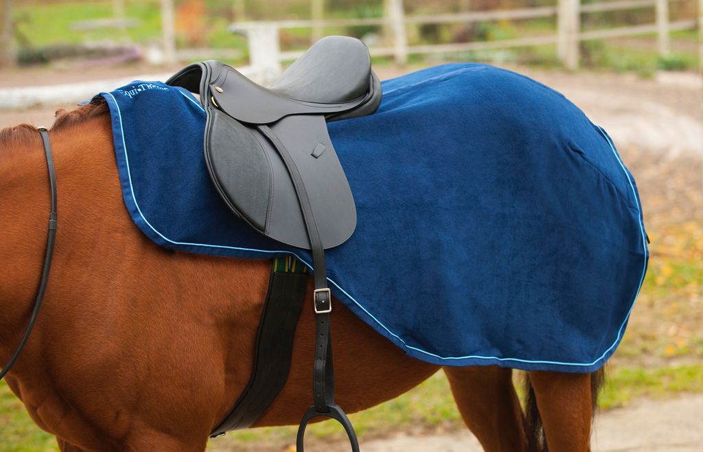 Nierendecke California Equi-Theme, Farbe:schoko, Größe:125