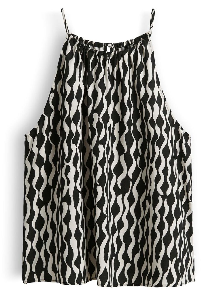 Opus Foyage motion Top, schwarz, Größe 44, Neckholder Produktbild 