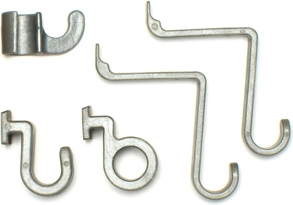 040Parts 5er Haken Set passend für VW T5 T6 T6.1 California Beach Bulli Camper