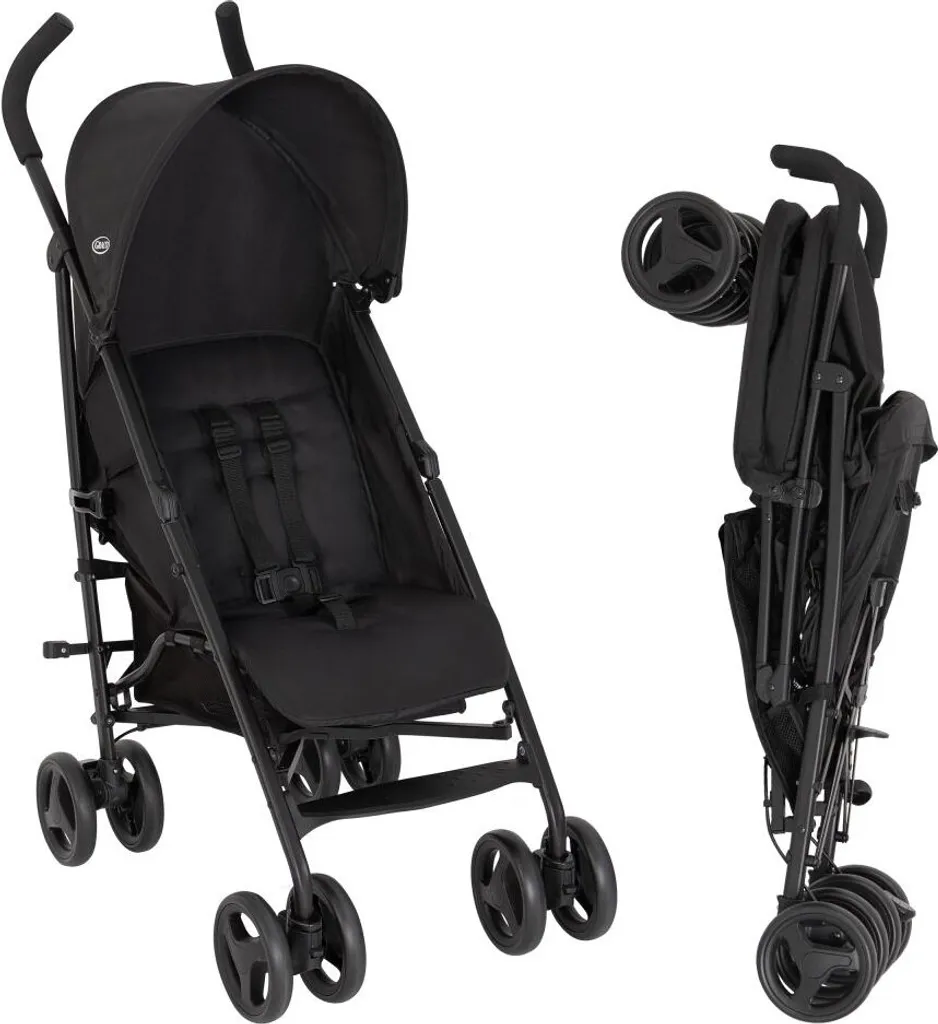 Graco EZLite Poussette buggy 6,6 kg avec assise grand confort noir