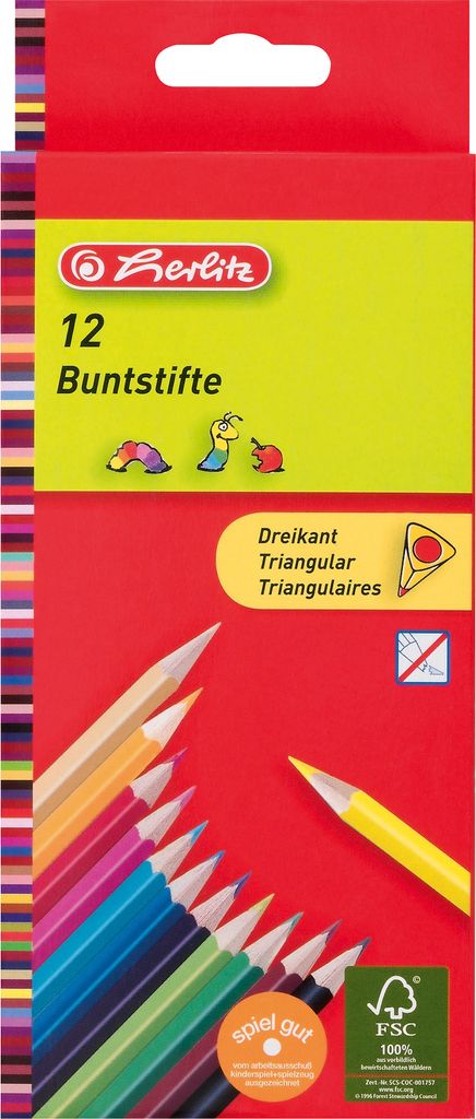 Herlitz 10412021, Multi, Multi, Dreieckig Produktbild 