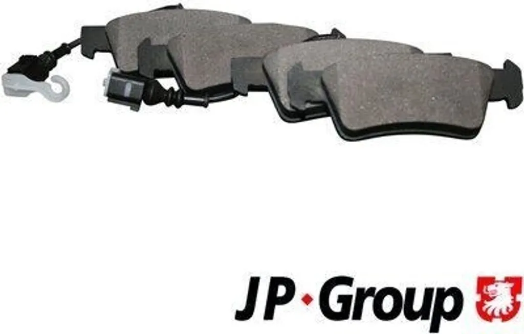 Plaquettes de frein JP GROUP 1163706710 pour Touareg 7L arrière