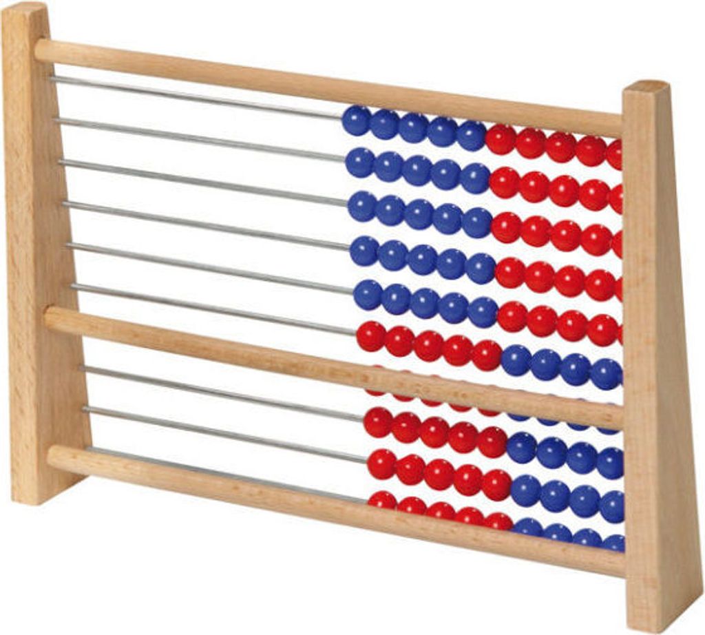 Betzold Holzrechenschieber, ZR bis 100 - Abakus, Produktbild 3