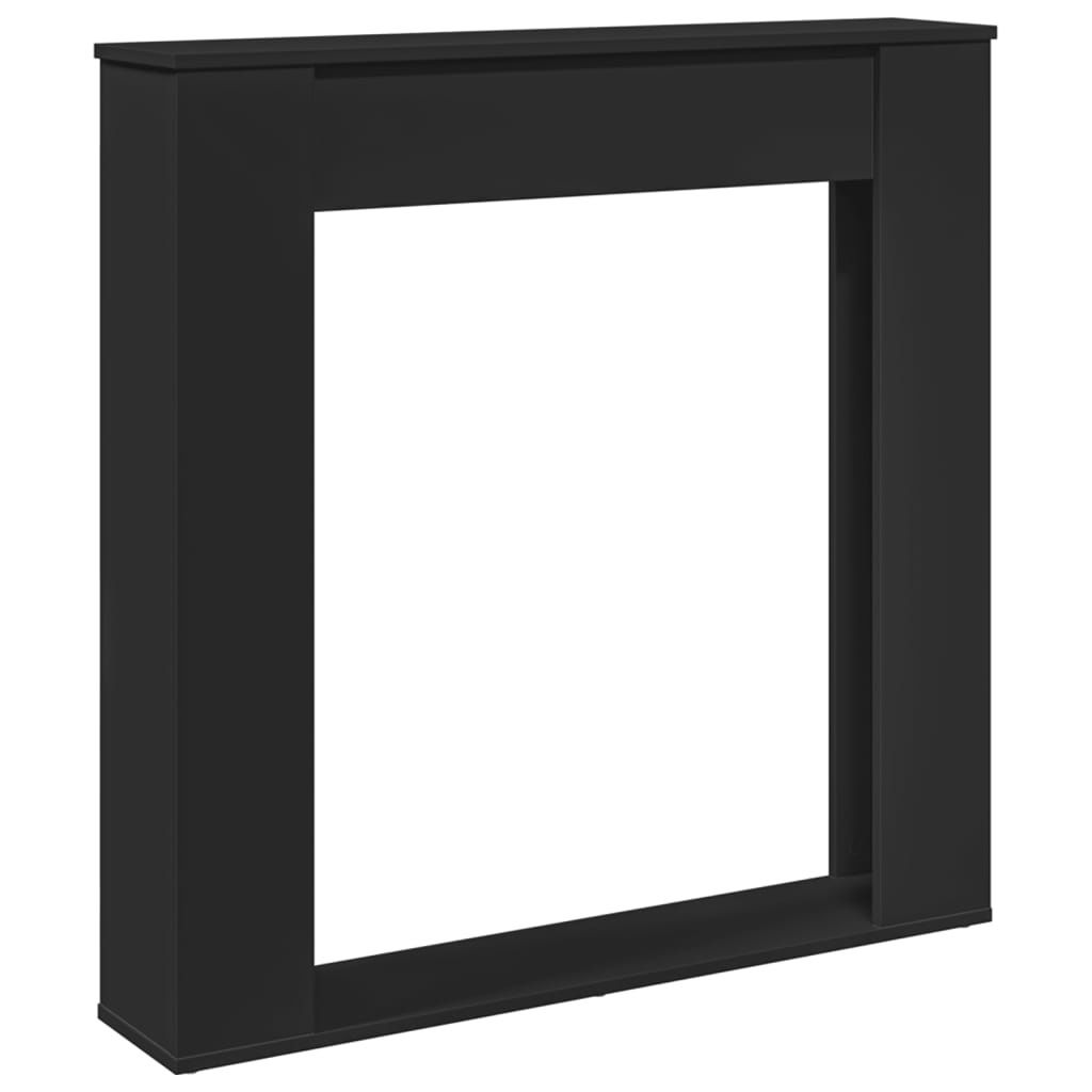 vidaXL Obudowa kominka czarna 100x20x100 cm materiał Zdjęcie produktu 