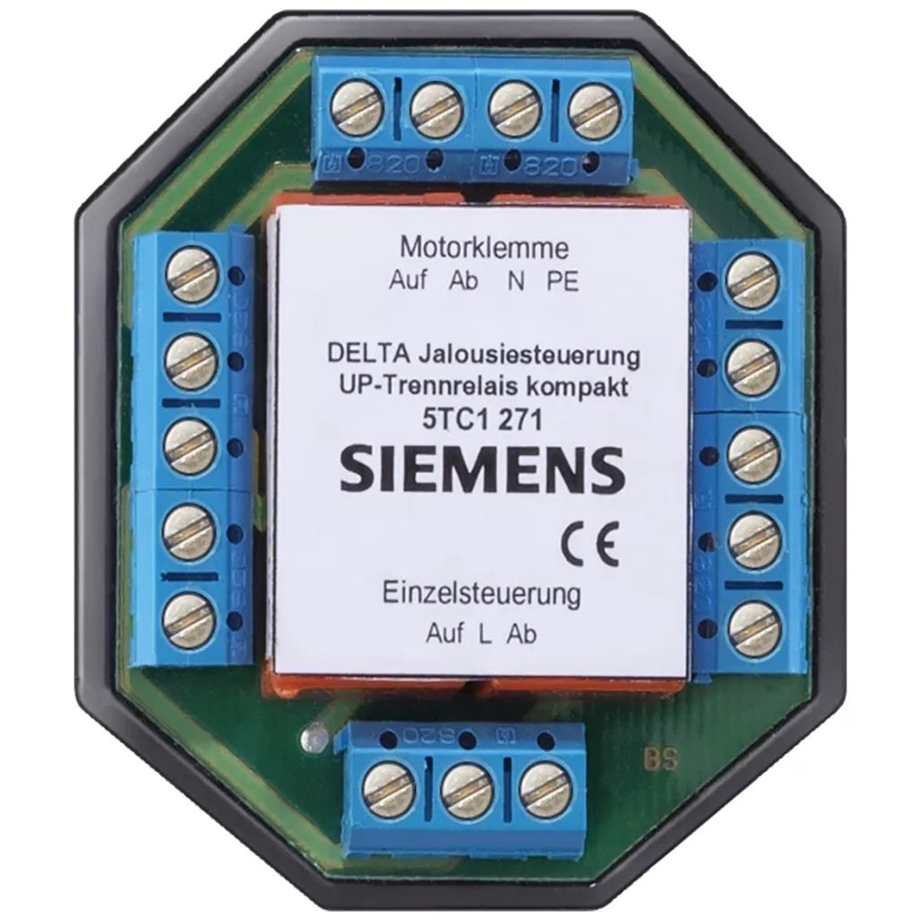 Siemens Jalousiesteuerung UP-Trennrel. komp. 2f, Drucktasten-Schalter, Mehrfarbig, 95 g