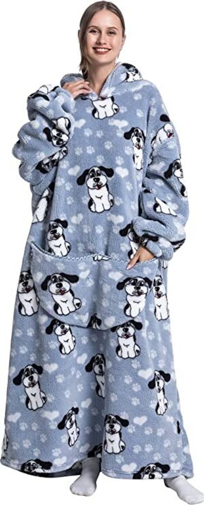 ASKSA Oversized Blanket Hoodie, Sherpa Fleece Wearable Obrázek produktu 