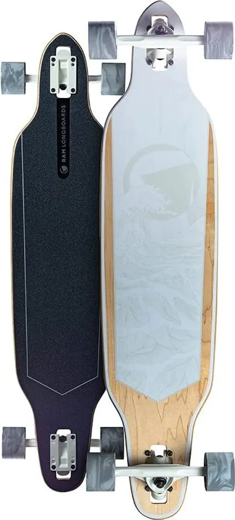 Planche de longboard Ram Solitary 38x8.75 glisse urbaine confort