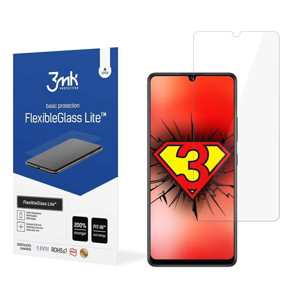 3mk Display Hybridglas FlexibleGlass Lite für Samsung Galaxy A42 5G 0,16mm 6H