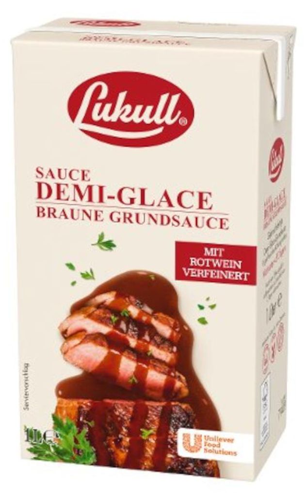 Lukull Demi Glace gotowy do użycia brązowy sos podstawowy 1 Zdjęcie produktu 