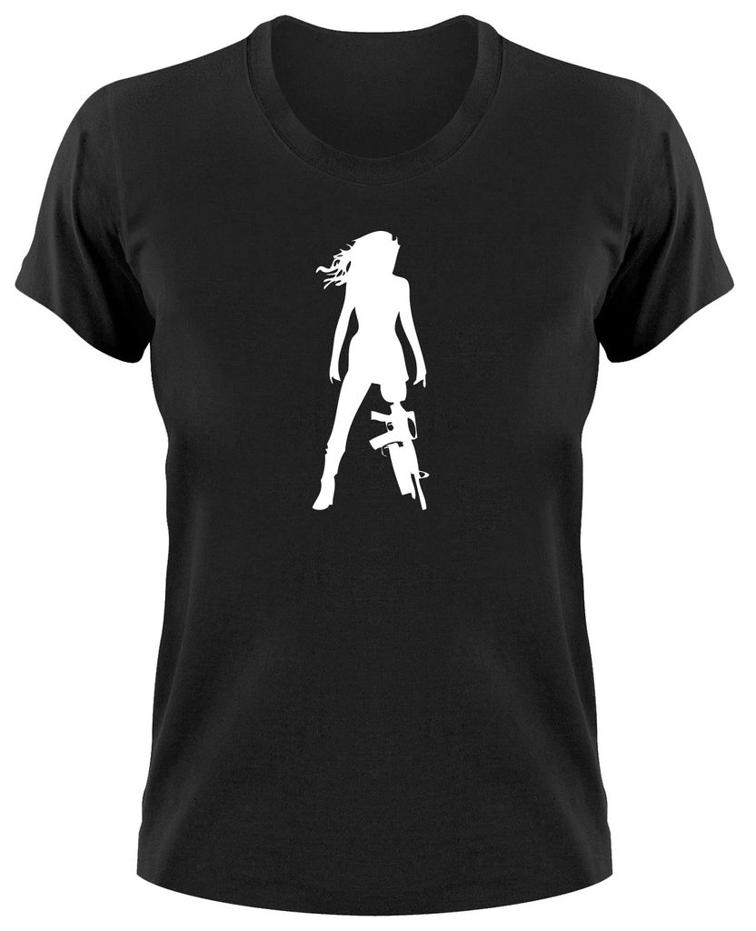 Styletex23 T-Shirt Planet Terror Kult, Damen schwarz, S