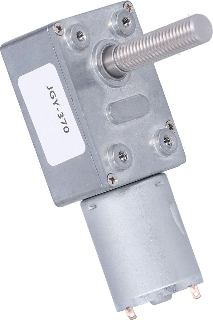 Schneckengetriebemotor Geräuschlos Langlebig Verschleißfest Rostfrei Hohe Wärmeleitfähigkeit Korrosionsbeständig Niedrige Drehzahl GetriebeDC1...