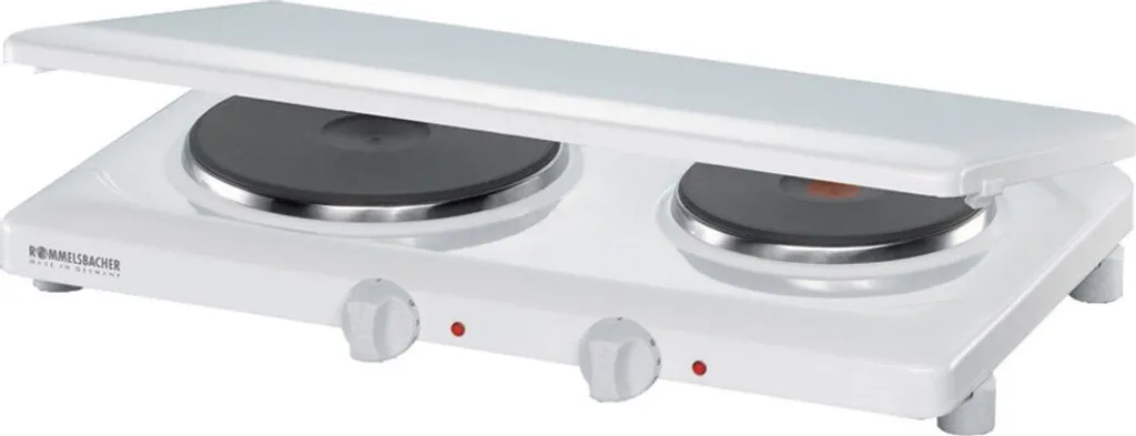 Cuisinez partout avec la plaque de cuisson double Rommelsbacher TH 3097