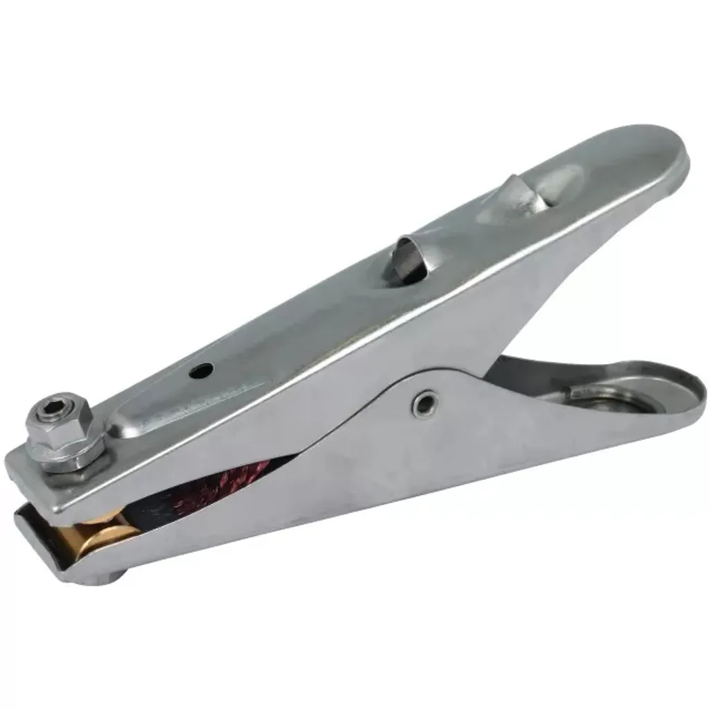 Pince de mise à la terre anticorrosion inox DEHN 546001 fixation M10