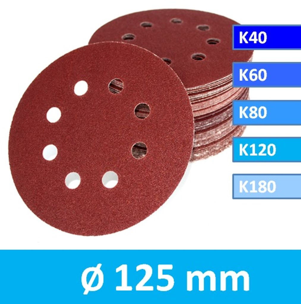 50 Blatt Schleifscheiben Klett 93x93x93 mm Deltaschleifer Schleifpapier Eckra 
