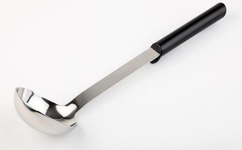 APS 832 Schöpflöffel STOP TOOLS, Edelstahl, Griff Kunststoff (ABS), Ø 9 cm, Grifflänge 17 cm