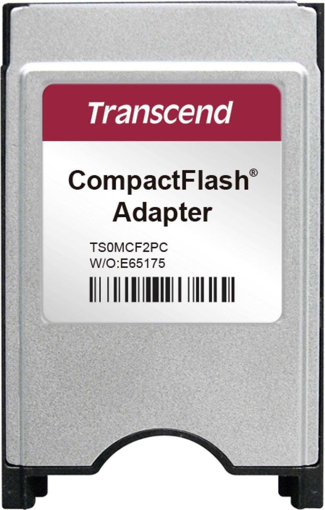 Transcend Kartenadapter (CF I) - PC-Karte