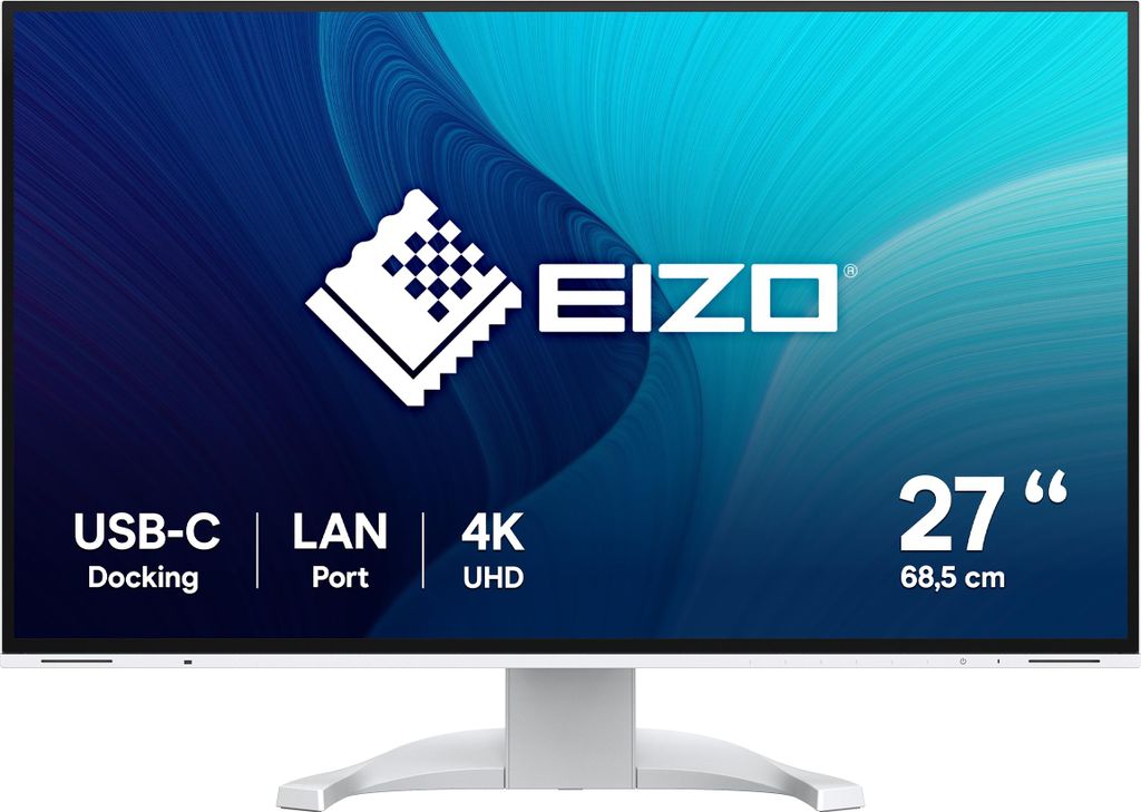 EIZO FlexScan EV2740X-WT, 68,6 cm (27"), 3840 x 2160 Pixel, Produktbild 