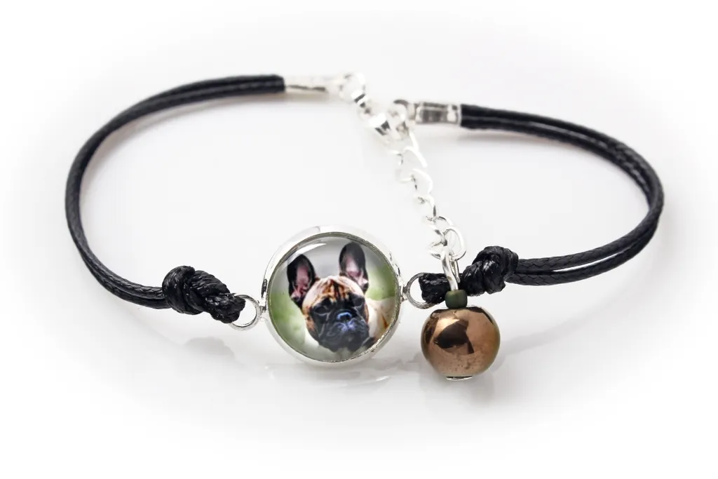 Acquista Bracciale Bulldog Francese con Foto | Art-Dog Originale - 3