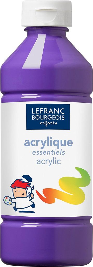 Lefranc & Bourgeois "Value Serie" Kinder - Acrylfarben, 500ml Tube - Violett