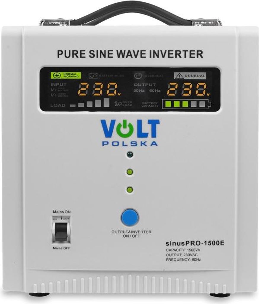 Záložní zdroj UPS VOLT Sinus Pro 1500 E 12/230V 1500VA Obrázek produktu 