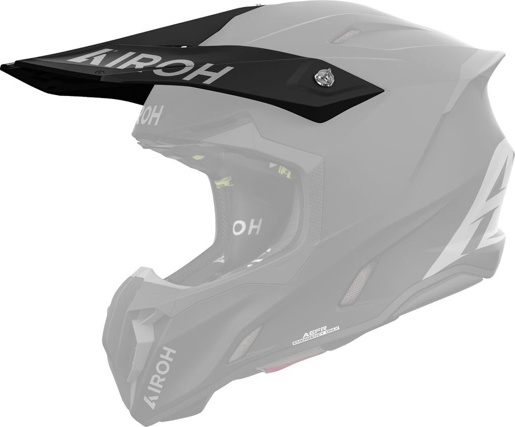 Frontino Casco Airoh Twist 3 Color Nero Opaco Immagine del prodotto 