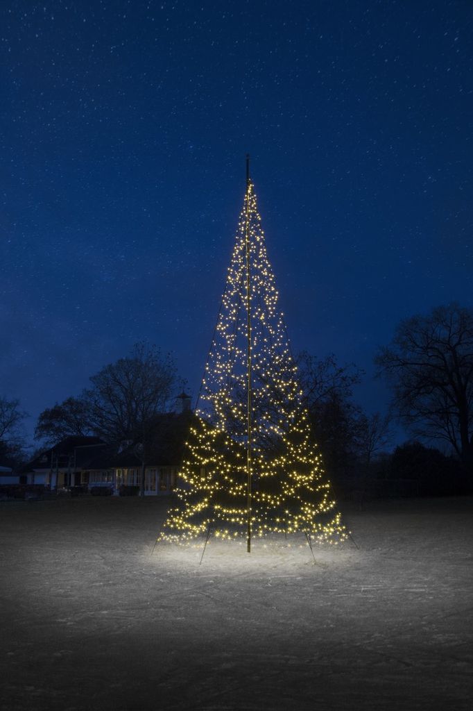 Fairybell Weihnachtsbaum | 800 cm | 1500 LED | Warmweiß mit Funkeln