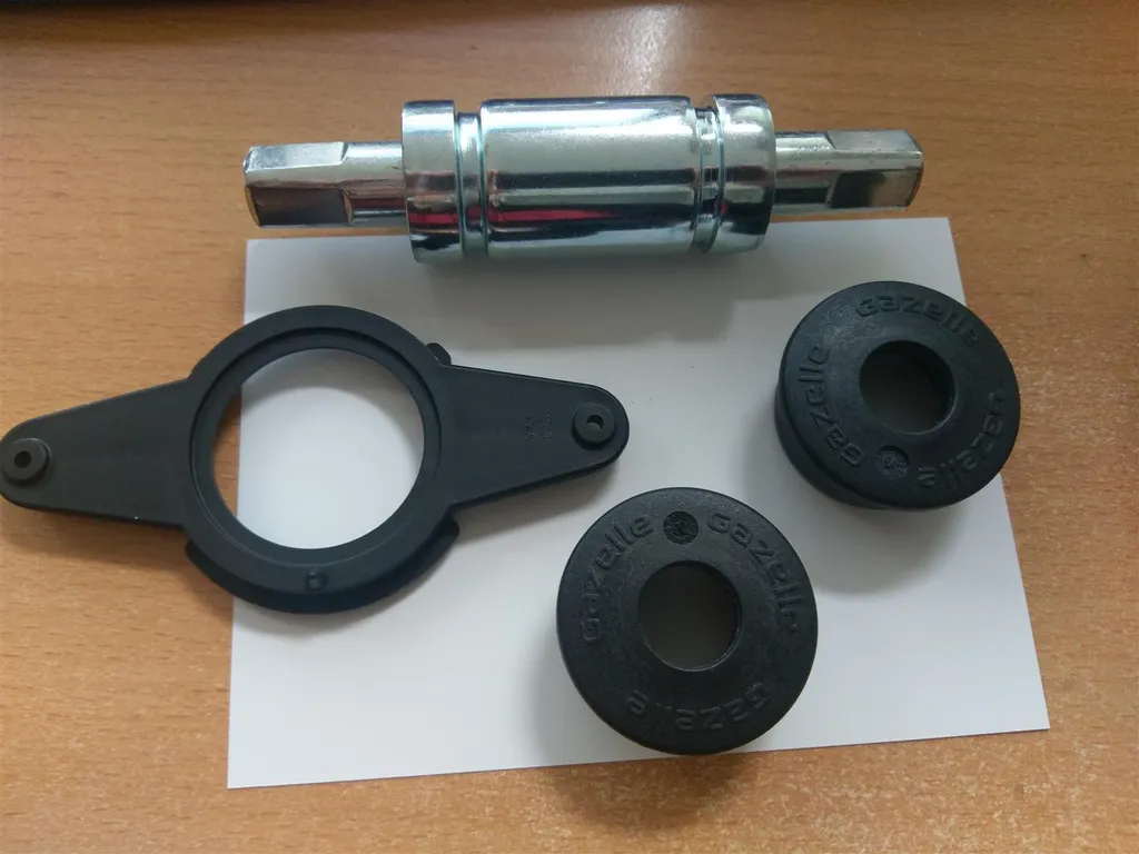 Kit Réparation Pédalier Gazelle Tapas 1007 JIS 128mm et Sonnette Vélo