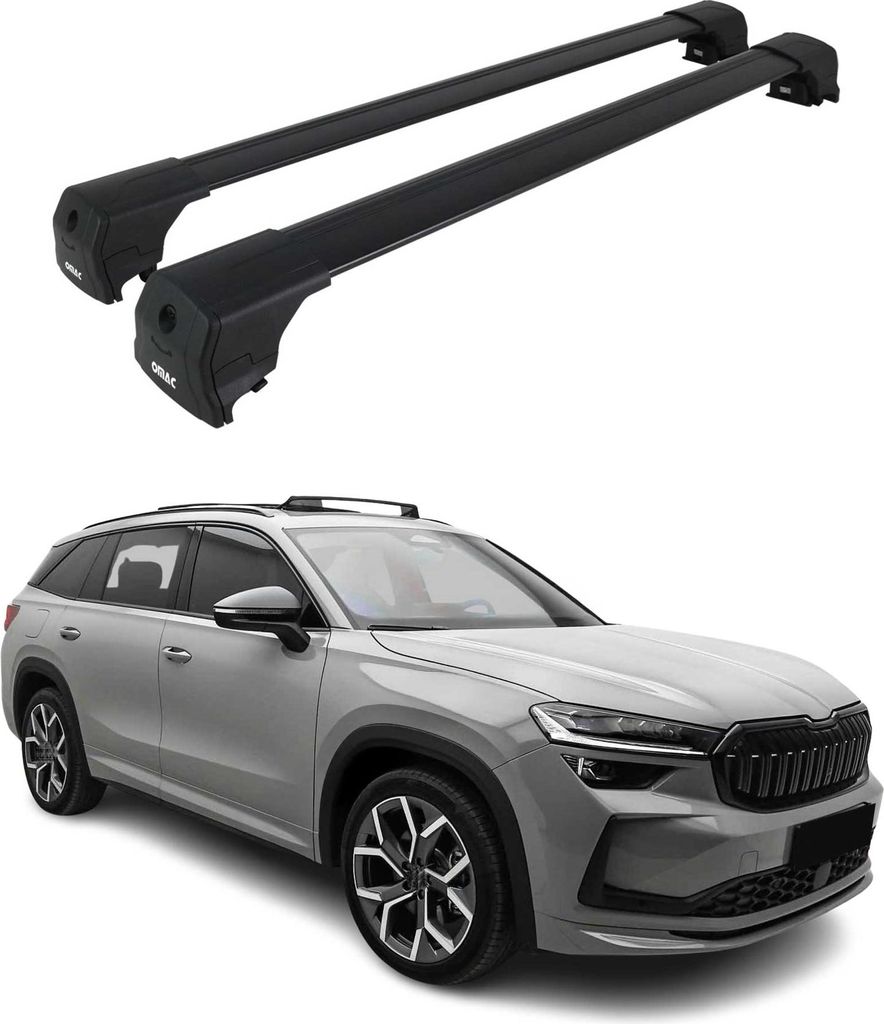 Barres de toit transversales pour Skoda Kodiaq II 2024-2025 Image du produit 