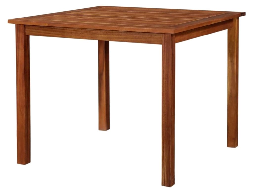 Gartentisch aus Akazienholz 85x85x74 cm wetterfest