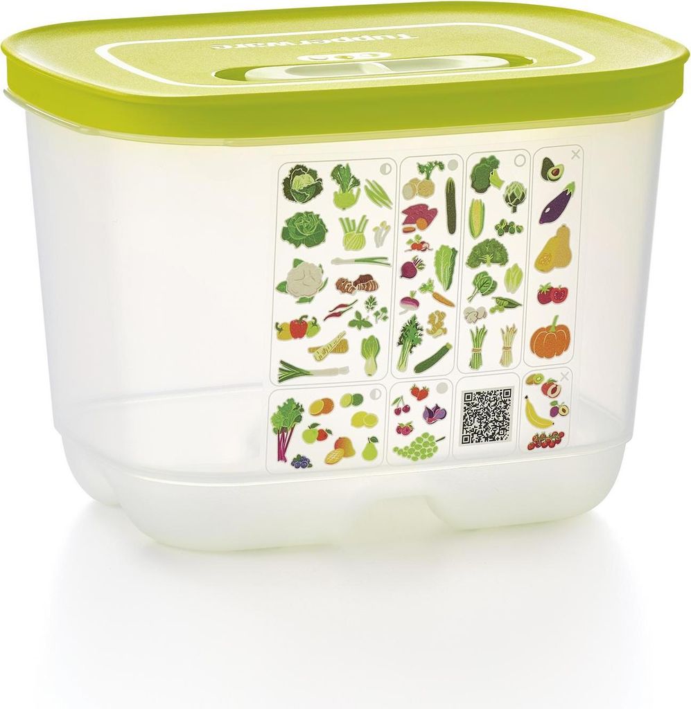Tupperware Klimaoase Behälter 1,8 L hoch gelb Produktbild 