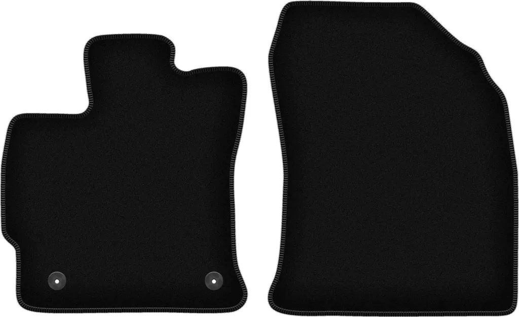 Tappetini Gomma Per Toyota Prius III (2009-2015) – Set Su Misura, Bordo Alto 15 Mm, Antiscivolo, Rinforzo Pedale Conducente