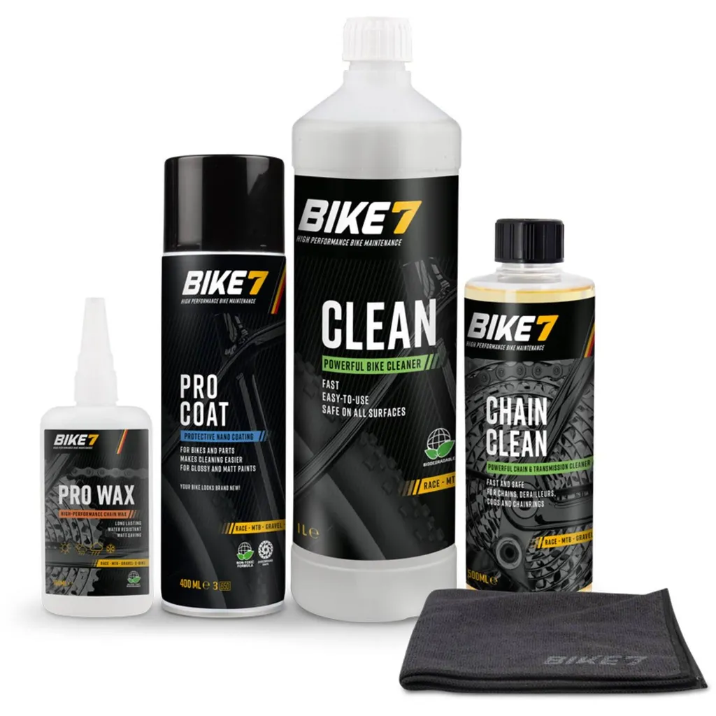 Nettoyer son vélo facilement avec le kit complet Bike7 Clean & Care
