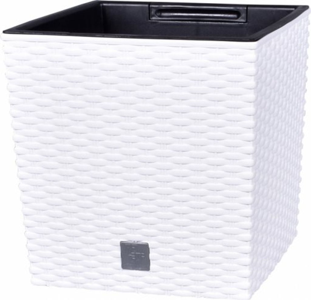 Blumentopf + Einsatz Blumenkübel Rattan RATO LOW DRTS265L Produktbild 15