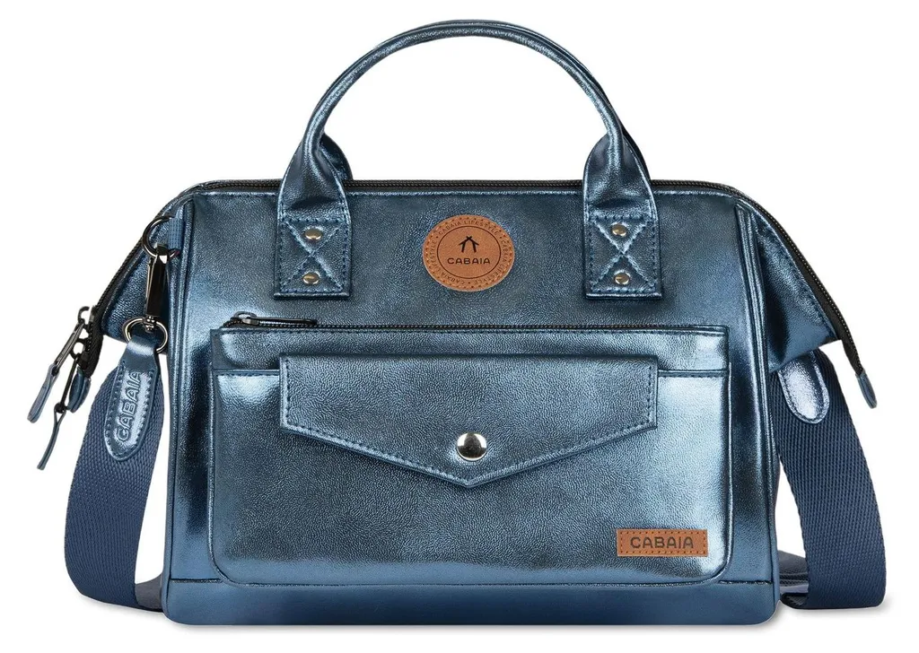 Sac à main bandoulière Cabaia Adventurer Larissa bleu iridescent
