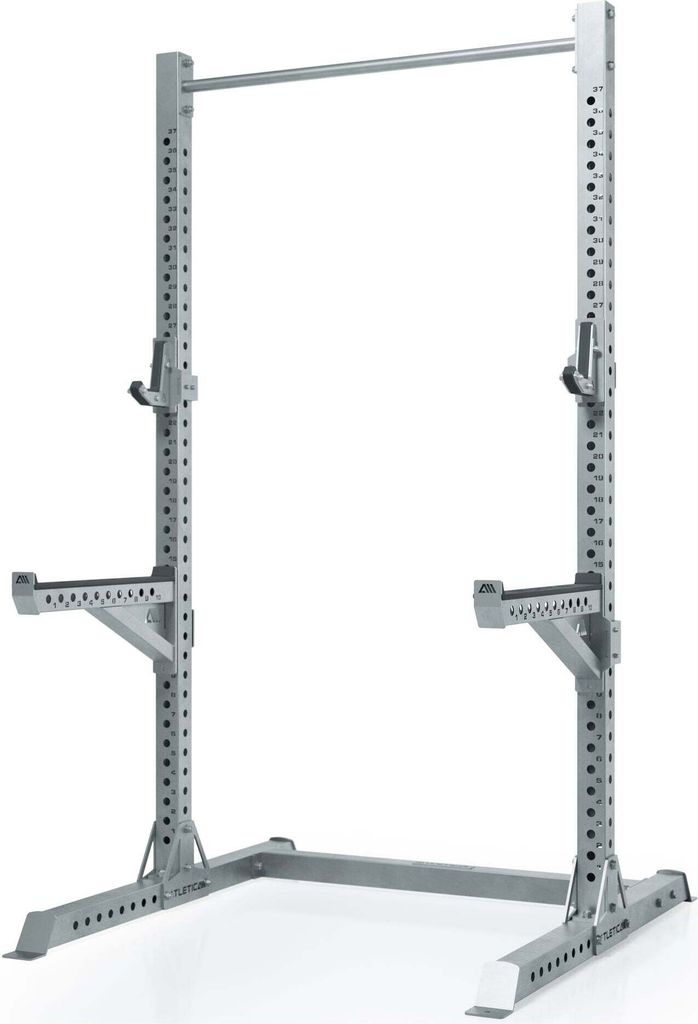 ATLETICA Outdoor Squat Rack | Edelstahl | Speziell für das Training im Außenbereich | Aus Edelstahl höchster Materialgüte