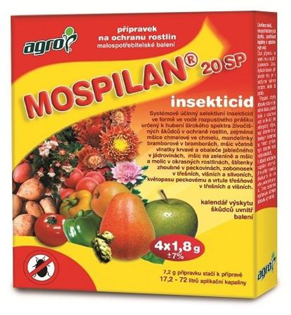 Mospilan 20 SP systemisches wasserlösliches Insektizid Produktbild 
