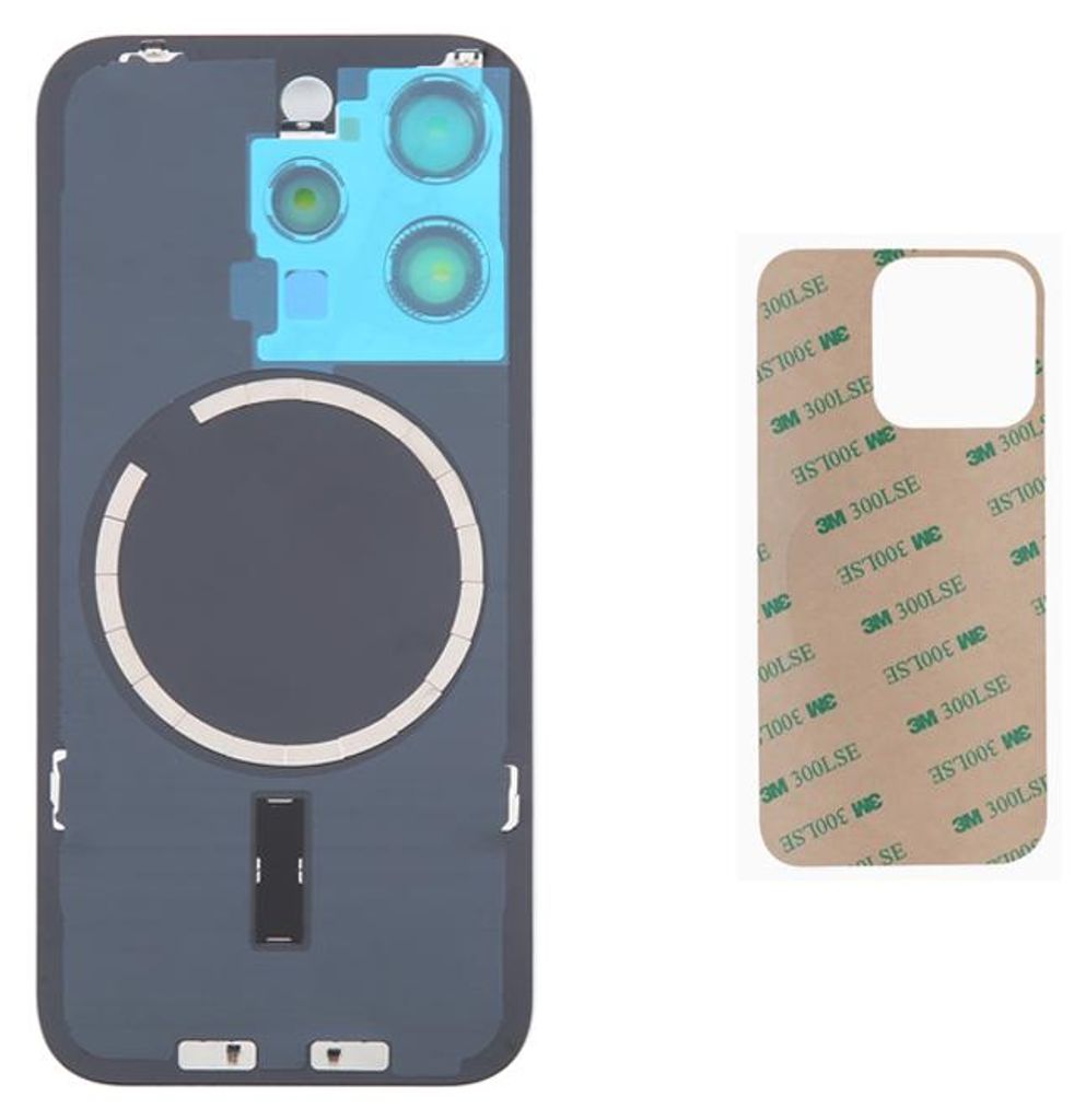 OEM iPhone 16 Pro Akkudeckel Backcover Rückseite Glas Produktbild 