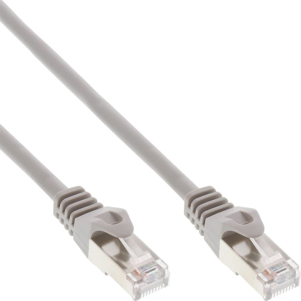 InLine® Patchcable, SF/UTP, Cat.5e, grau, 1m Obrázok produktu 