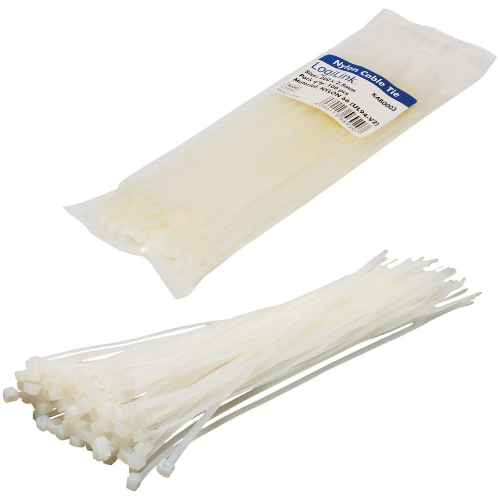 Attaches de câble 200x2,5mm 11kg paquet de 100 Image du produit 