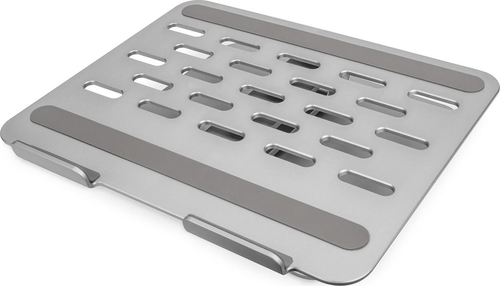 Digitus Variabler Notebook/Tablet Ständer mit 6-Port USB-C Docking Station, Laptop-Ständer, Silber, Aluminium, 7,5 kg, Windows 10, Windows 11,...