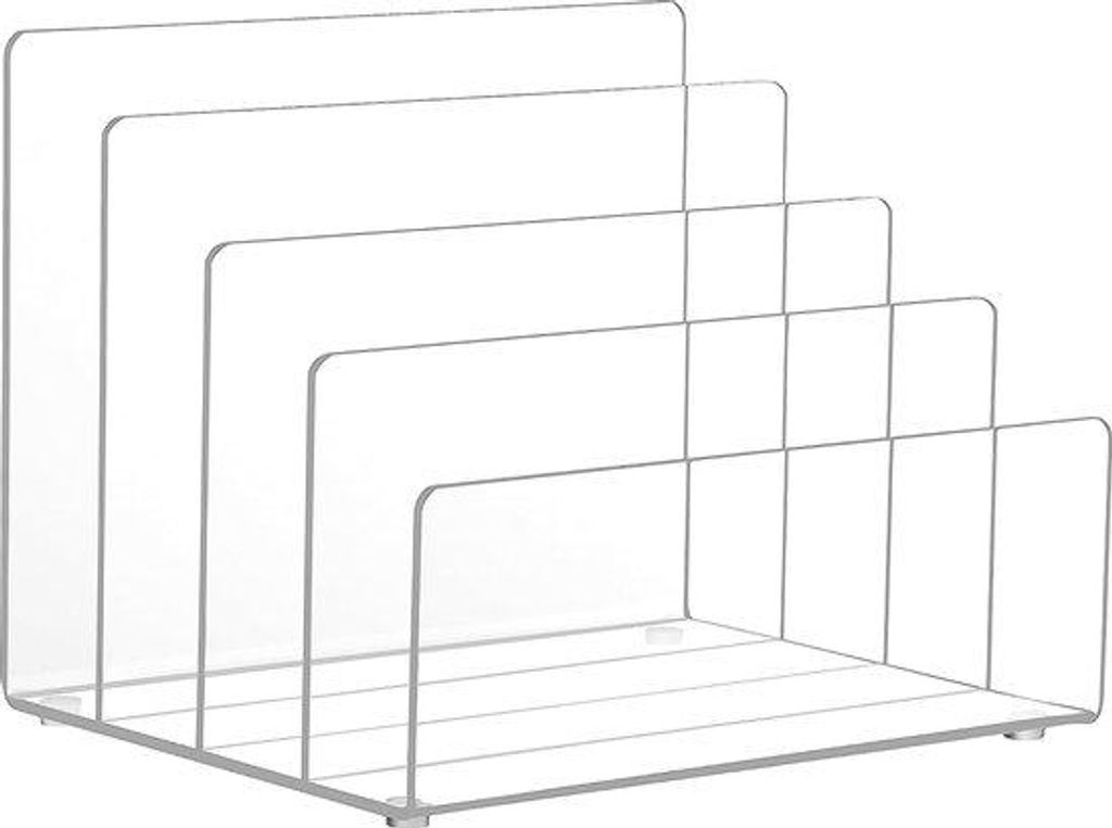 Famanu Acryl Organizer für den Schreibtisch - 4-teilig, Produktbild 