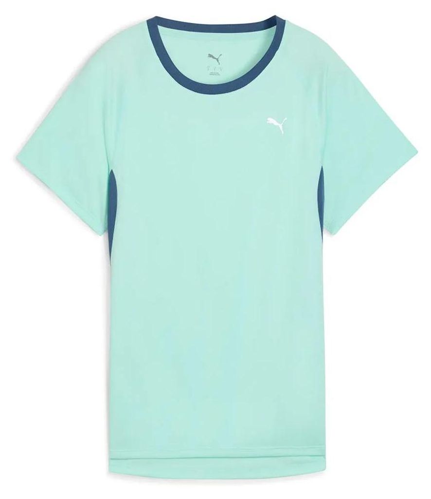 Puma Velocity Kurzarm-t-shirt Grün M Frau Grün M