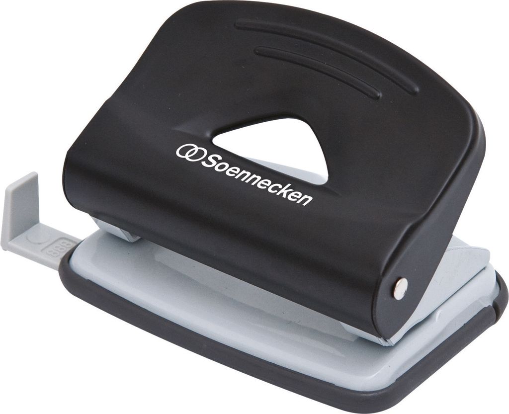 Soennecken Locher 3276 bis 15Blatt Metall schwarz