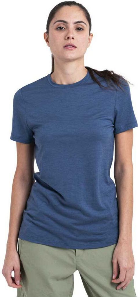 Icebreaker Merino 150 Tech Lite Iii Kurzarm-t-shirt Blau XL Frau Blau XL