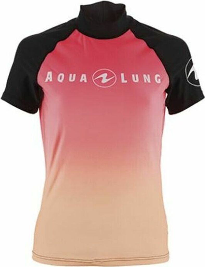 Bade-T-Shirt Aqua Sphere Rash Guard Rosa - M Obrázok produktu 