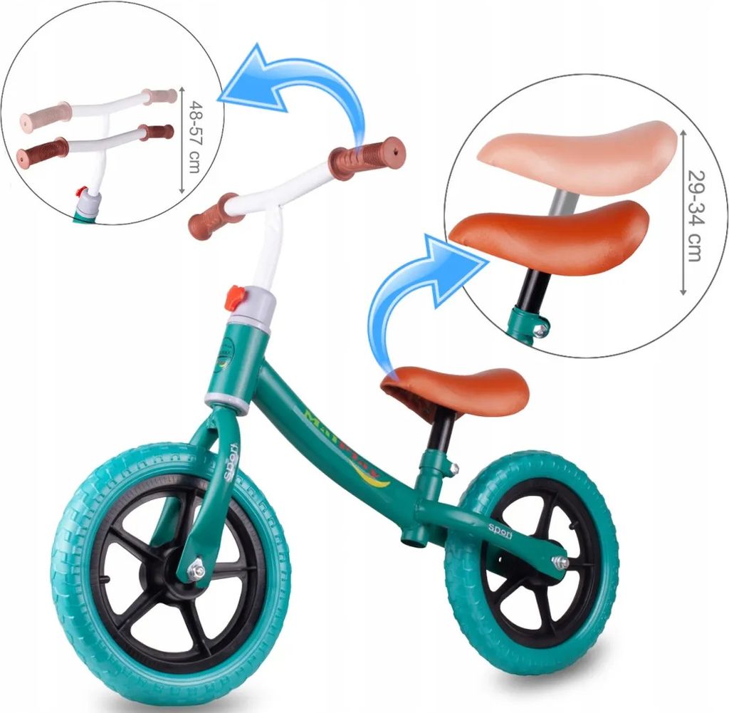 Creative Corner Trike Fix Balance türkisfarbenes Produktbild 16
