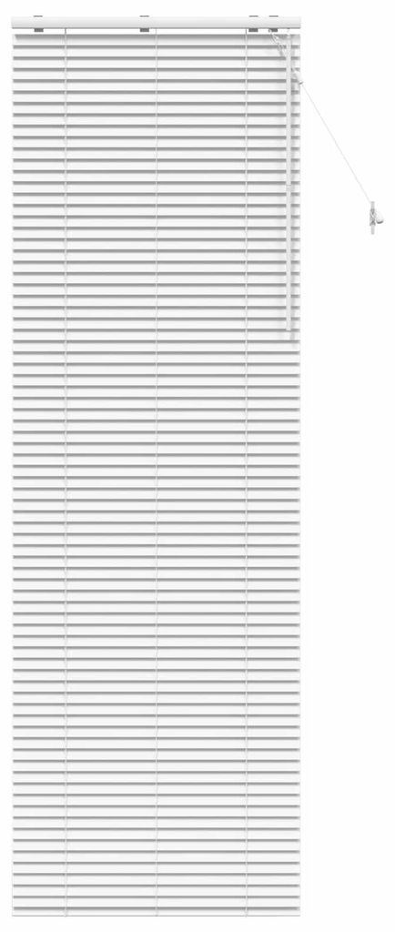 Żaluzja biała vidaXL, 70 x 250 cm, rama 35 mm, wykonana z Zdjęcie produktu 