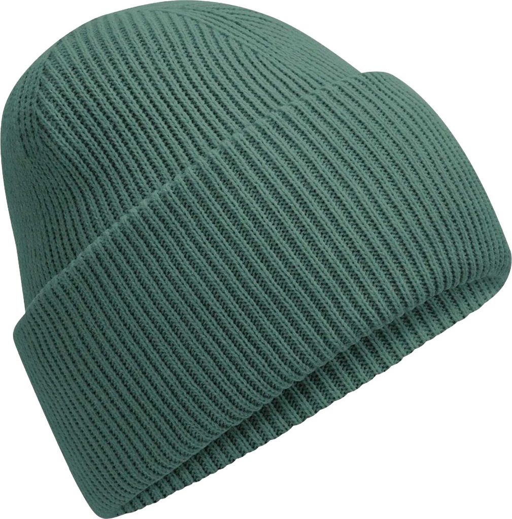 Beechfield - "Classic Deep" Mütze für Herren/Damen Uni, Mit Bündchen BC7029 (Einheitsgröße) (Seegrün)